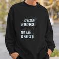 Trendy Read Books Stencil Spray Paint Sweatshirt Gifts for Him