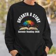 Unearth a Story 2026 Summer Reading Program Tree Book Sweatshirt Gifts for Him