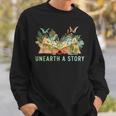 Unearth a Story Dinosaur 2026 Summer Reading Program Book Sweatshirt Gifts for Him