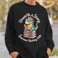 Unearth a Story Summer Reading 2026 Book Lover Dino Fun Sweatshirt Gifts for Him Unearth a Story Summer Reading 2026 Book Lover Dino Fun Sweatshirt Gifts for Him