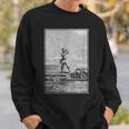 Vintage Captain Nemo Book Illustration 1871 Sweatshirt Gifts for Him