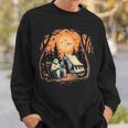 Vintage Ghost Book Reading Camping Gothic Halloween Teachers For Men Women Kids Sweatshirt Gifts for Him Vintage Ghost Book Reading Camping Gothic Halloween Teachers For Men Women Kids Sweatshirt Gifts for Him
