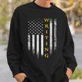 Vintage USA American Flag Writing Book Write Writer Women Kids Men Sweatshirt Gifts for Him