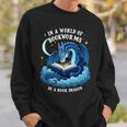 Vintage In A World Of Bookworms Be A Book Dragon Sweatshirt Gifts for Him Vintage In A World Of Bookworms Be A Book Dragon Sweatshirt Gifts for Him