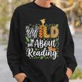 Wild About Reading Books Reader Lover Librarian Bookworm Sweatshirt Gifts for Him Wild About Reading Books Reader Lover Librarian Bookworm Sweatshirt Gifts for Him