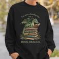 Women's I'm Not A Bookworm I'm A Book Dragon Literary Dragon Reader Sweatshirt Gifts for Him Women's I'm Not A Bookworm I'm A Book Dragon Literary Dragon Reader Sweatshirt Gifts for Him