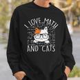 World Book Day Boys And Girls Cute Cat Math Number Sweatshirt Gifts for Him World Book Day Boys And Girls Cute Cat Math Number Sweatshirt Gifts for Him