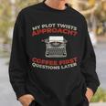 Writer Novelist Book Poetry Author Sweatshirt Gifts for Him