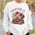 15th Birthday Chapter 15 For Girls Book Lover Bookish Reader Sweatshirt Gifts for Him