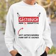 16th Birthday Boy Girl Party Guest Book Sweatshirt Gifts for Him