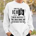 16th Birthday Party Guest Book Guest List Celebration 16 Years Sweatshirt Gifts for Him