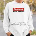 30th Guest Book Birthday Party 30 Years Schnapps Sweatshirt Gifts for Him