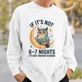 6-7 Nights Reading Owl On Moon Book Lover Reading Sweatshirt Gifts for Him
