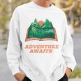 Adventure Awaits a Idea For Book Lovers Sweatshirt Gifts for Him Adventure Awaits a Idea For Book Lovers Sweatshirt Gifts for Him