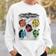 Animorphs Split Face Character Colorful Grid Book Series Sweatshirt Gifts for Him
