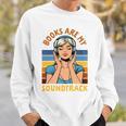 Audiobook Lover Bookish Audiobooked Books Are My Soundtrack Sweatshirt Gifts for Him Audiobook Lover Bookish Audiobooked Books Are My Soundtrack Sweatshirt Gifts for Him
