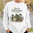 Avoiding Shenanigans Irish St Patricks Day Book Reader Sweatshirt Gifts for Him