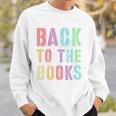 BACK TO THE BOOKS Happy First Day School Future Grads Premium Tri-Blend Sweatshirt Gifts for Him