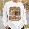 Baking Books Vintage Because Murder Is Illegal Aesthetic Sweatshirt Gifts for Him Baking Books Vintage Because Murder Is Illegal Aesthetic Sweatshirt Gifts for Him