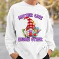 Best Teacher Grandma Gnome With Books For Teacher Mom Saying Sweatshirt Gifts for Him