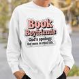 Book Boyfriends – Romance Reader Raglan Baseball Tee Sweatshirt Gifts for Him