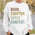 Book Chapter Verse Christian Bible Reformed Theology Sweatshirt Gifts for Him Book Chapter Verse Christian Bible Reformed Theology Sweatshirt Gifts for Him