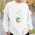 A Book A Day Keeps Reality Away Literature Reading Sweatshirt Gifts for Him