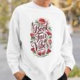 Book Fair Vibes Groovy 70s Retro School Librarian Sweatshirt Gifts for Him