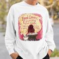 Book Lovers Covering Our Faces Sweatshirt Gifts for Him