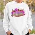 Book Lovers Wildflowers Book Reading Shirt Cute Teacher For Women Sweatshirt Gifts for Him