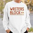 Book Writer Author Writers Block Book Writing Novelist Premium Tri-Blend Sweatshirt Gifts for Him Book Writer Author Writers Block Book Writing Novelist Premium Tri-Blend Sweatshirt Gifts for Him