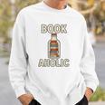 Bookaholic – Book Lover Pun Graphic For Readers Premium Tri-Blend Sweatshirt Gifts for Him