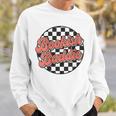 Bookish Baddie Retro Aesthetic Typography Sweatshirt Gifts for Him