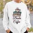 Books And Coffee Sweatshirt Gifts for Him