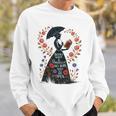 Books Minds Umbrellas Quote Reading Lover Vintage Reader Sweatshirt Gifts for Him