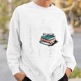 I Like Books More Than People Book Lovers Bookworms Sweatshirt Gifts for Him