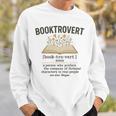 Booktrovert Definition Aesthetic Book Lovers Men Women Kids Sweatshirt Gifts for Him Booktrovert Definition Aesthetic Book Lovers Men Women Kids Sweatshirt Gifts for Him
