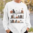 Cat Book Lover Halloween Cute Spooky Reading Premium Tri-Blend Sweatshirt Gifts for Him Cat Book Lover Halloween Cute Spooky Reading Premium Tri-Blend Sweatshirt Gifts for Him