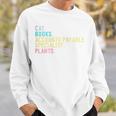 Cats Books Plants Accounts Payable Specialist Sweatshirt Gifts for Him