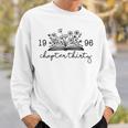 Chapter Thirty 30 Cute 30th 1996 Birthday Book Lovers Sweatshirt Gifts for Him