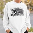 Cheshire Cat Alice In Wonderland Classic Book Premium Tri-Blend Sweatshirt Gifts for Him
