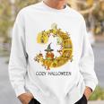 Cozy Halloween Coloring Book Adult Coloring Sweatshirt Gifts for Him Cozy Halloween Coloring Book Adult Coloring Sweatshirt Gifts for Him