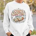 Cozy Reading Habit Daily Book Lover Lifestyle Sweatshirt Gifts for Him