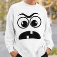 Creepy Face Carrot Halloween Book Character Costume Sweatshirt Gifts for Him Creepy Face Carrot Halloween Book Character Costume Sweatshirt Gifts for Him