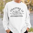 Cute 13th Birthday Chapter 13 Est 2013 Wildflower Book Lover Sweatshirt Gifts for Him