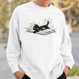 Cute Book Cat Book Lover Floral Teacher Life Women Sweatshirt Gifts for Him Cute Book Cat Book Lover Floral Teacher Life Women Sweatshirt Gifts for Him