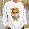 Cute Chick Reading Book Bandana Premium Tri-Blend Sweatshirt Gifts for Him
