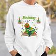 Dad Of Caterpillar Birthday Reading Books Lovers Sweatshirt Gifts for Him
