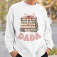 Dada Book First Chapter Birthday Family Matching Party Performance Sweatshirt Gifts for Him Dada Book First Chapter Birthday Family Matching Party Performance Sweatshirt Gifts for Him