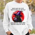 Some Days You Just Have To But On Cat Witch Reading Book Sweatshirt Gifts for Him Some Days You Just Have To But On Cat Witch Reading Book Sweatshirt Gifts for Him